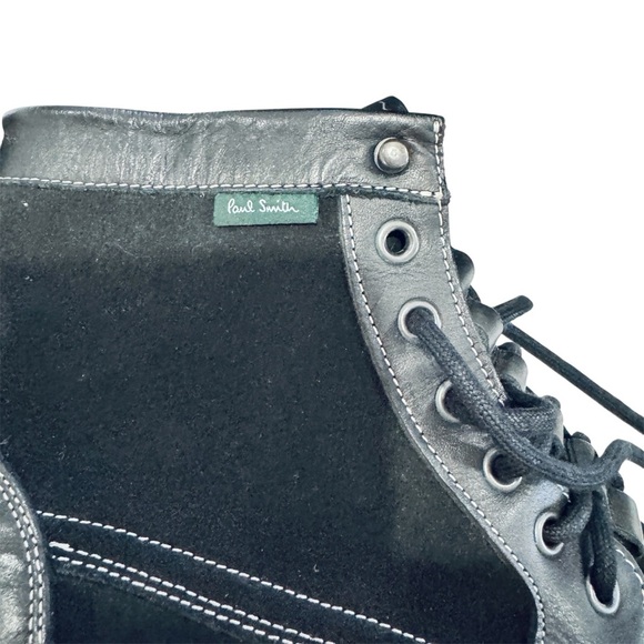 Paul Smith PS Paul Smith Men\'s Tufnel Suede
Lace Up Boots - Black EUC main image 10